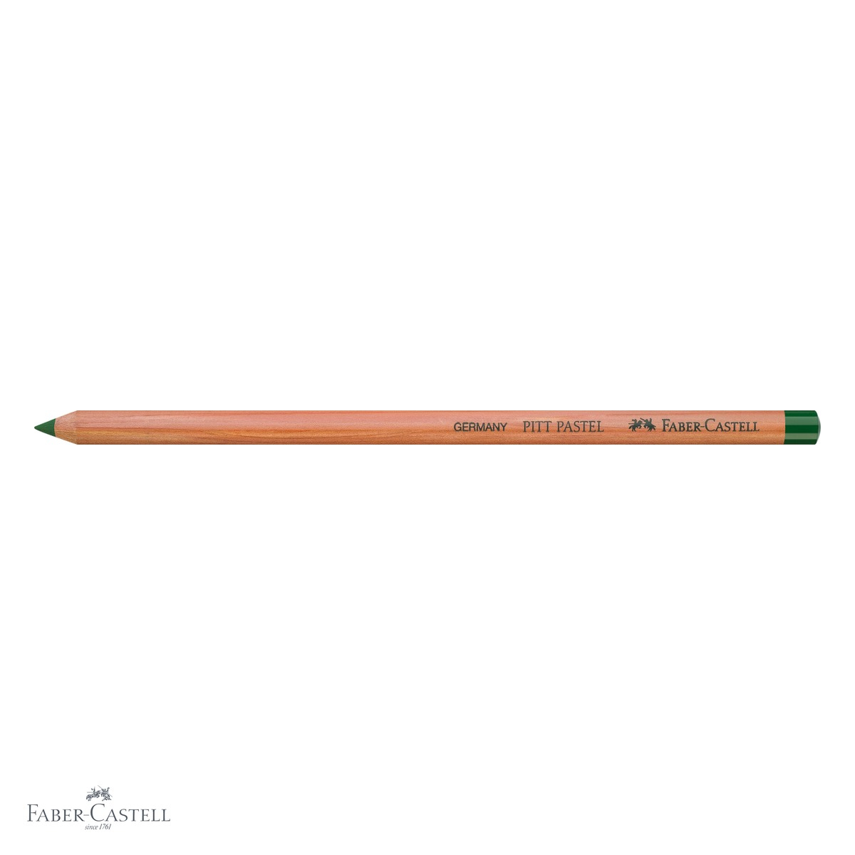 Creion pastel uleios Faber-Castell Pitt, verde oliv, pentru detalii fine si contururi artistice [4]