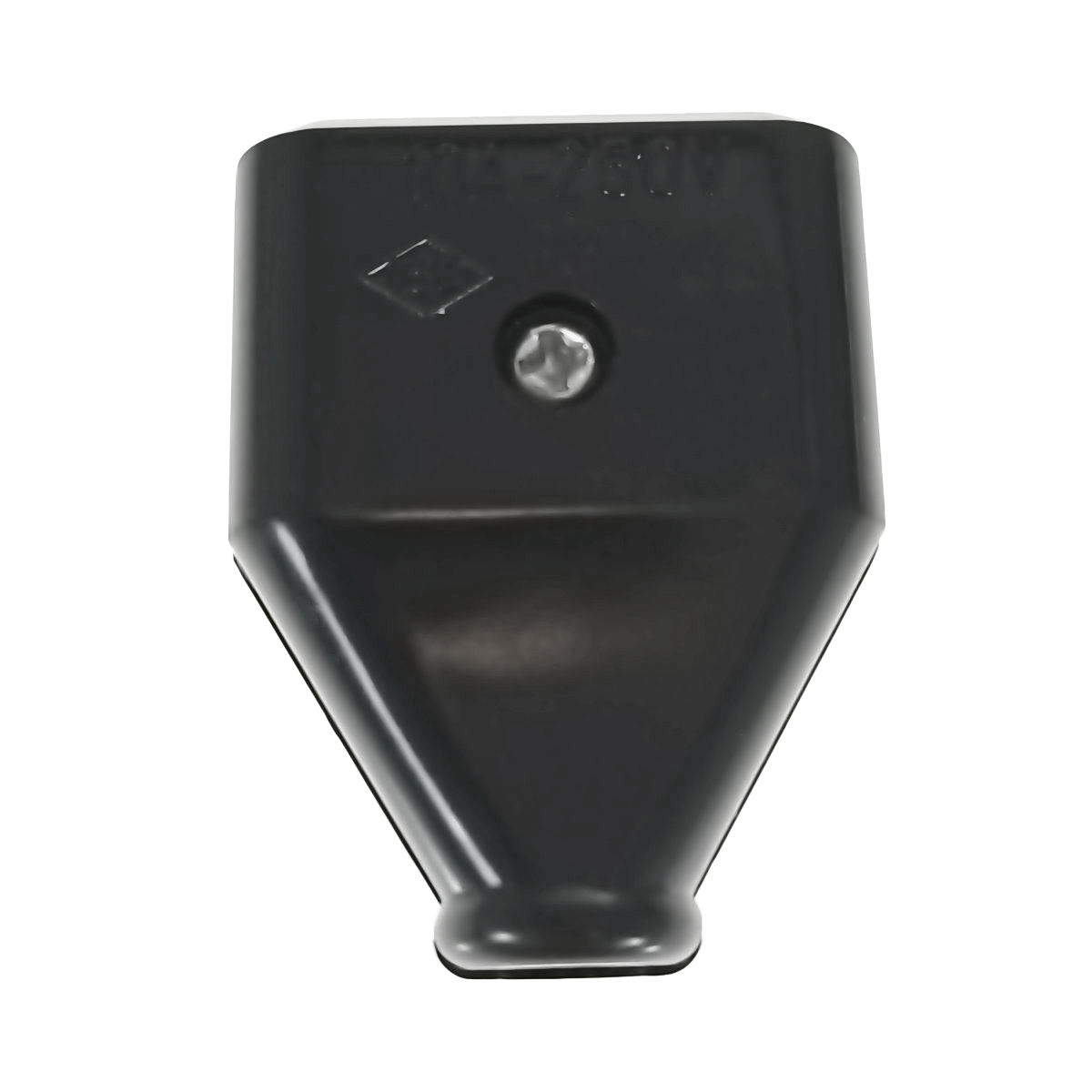 Cupla plata pentru priza tip euro, model 40095, EU, 220-240V, 10 A, neagra [3]