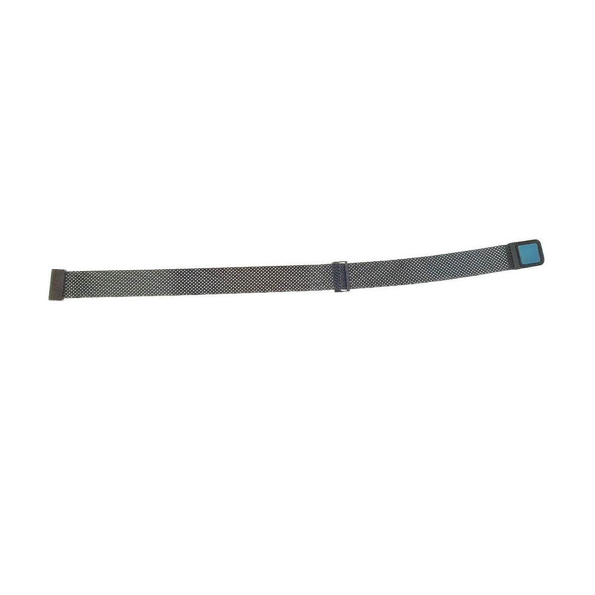 Curea de ceas BK-14 tip bratara, din plasa metal, prindere magnetica, neagra, 14mm [5]