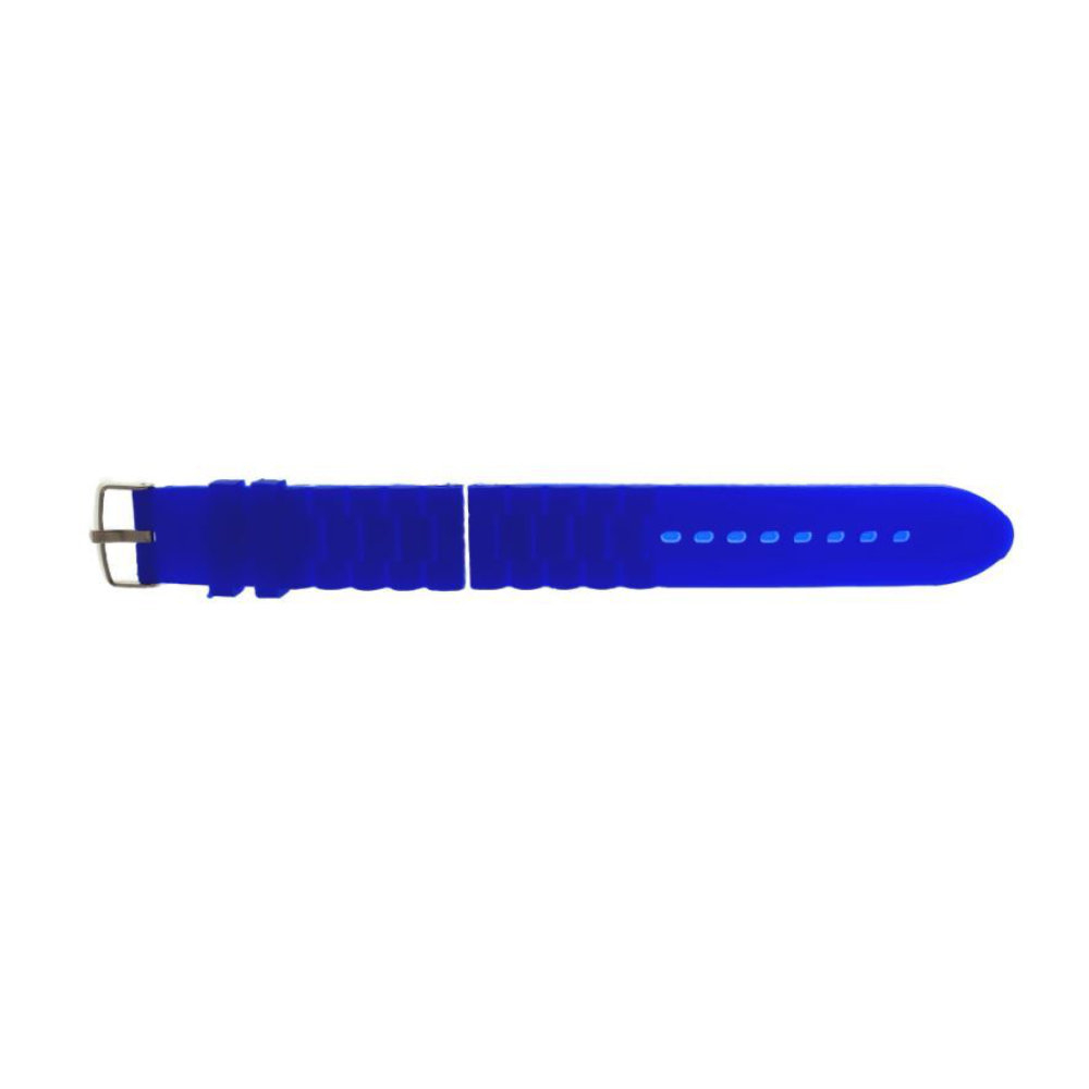 Curea de ceas BL18-01 din silicon albastru , 18mm [8]