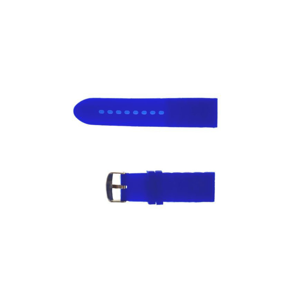 Curea de ceas BL18-01 din silicon albastru , 18mm [7]