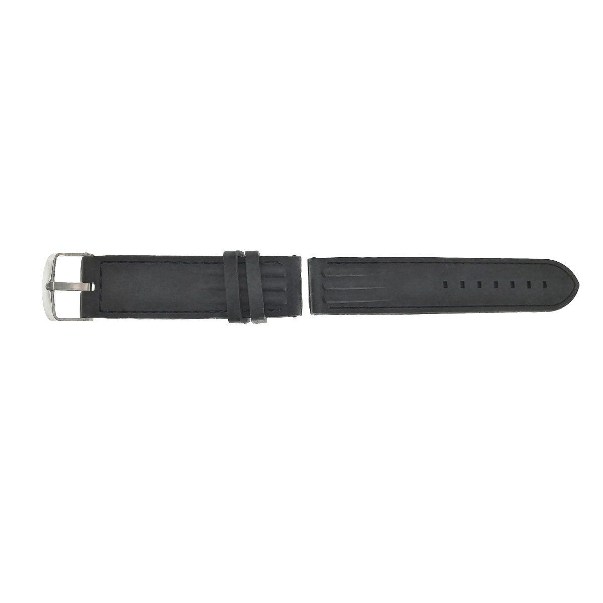 Curea de ceas CB22-01 din silicon negru , 22mm [5]