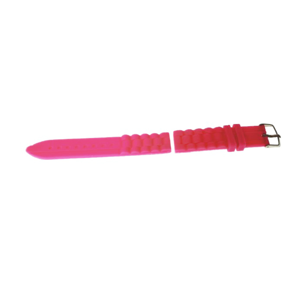 Curea de ceas P20-01 din silicon roz , 20mm [7]