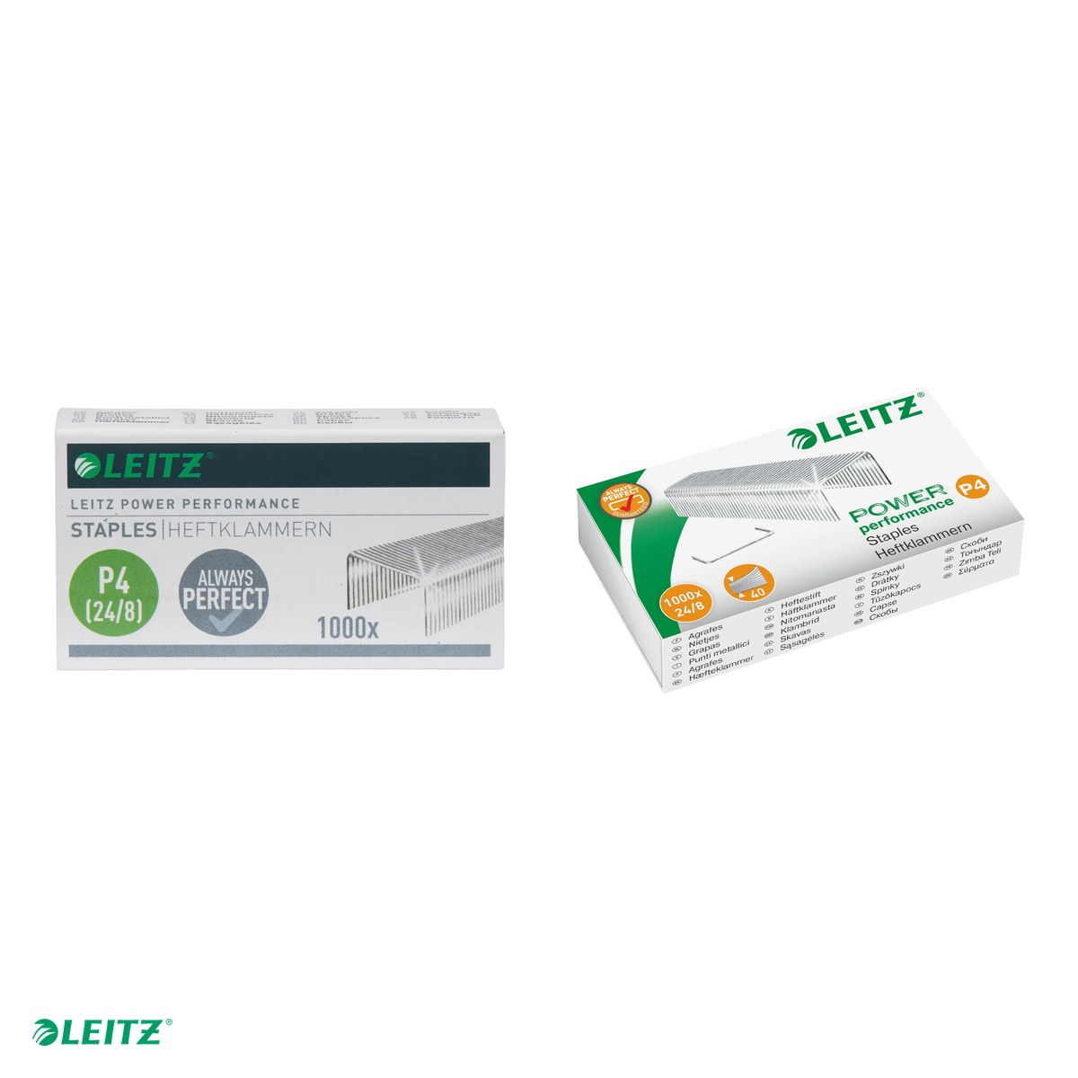 Cutie 1000 capse Leitz Power Performance, P4, 24/8, 2-40 coli [4]