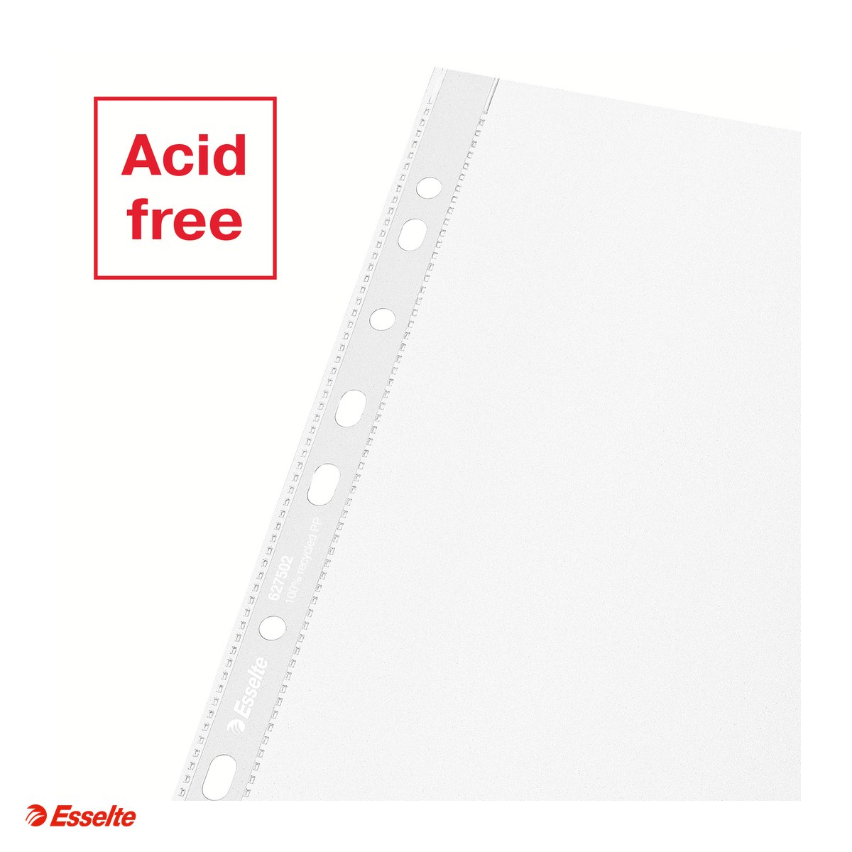 Cutie 50 folii de protectie Esselte Recycled, PP, A4 MAXI, 70 microni, standard, pentru arhivare [5]
