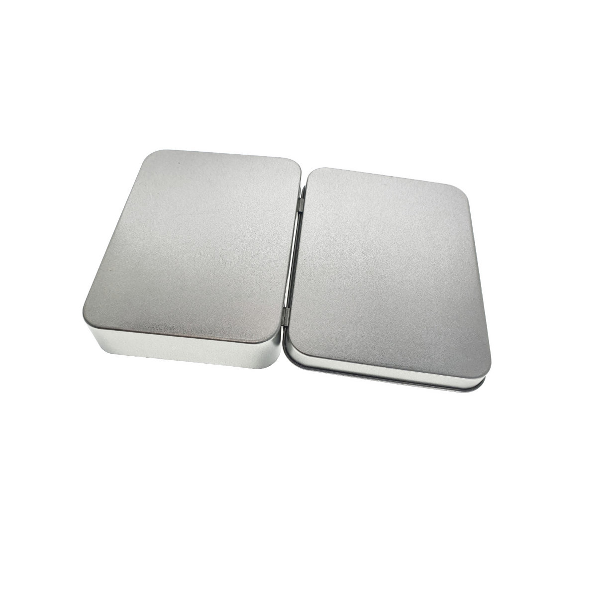 Cutie personalizabila Platinet Pendrive Box 45169, 115x85x22mm, pentru memorie USB, metalica, inchidere tip carte, argintie [3]