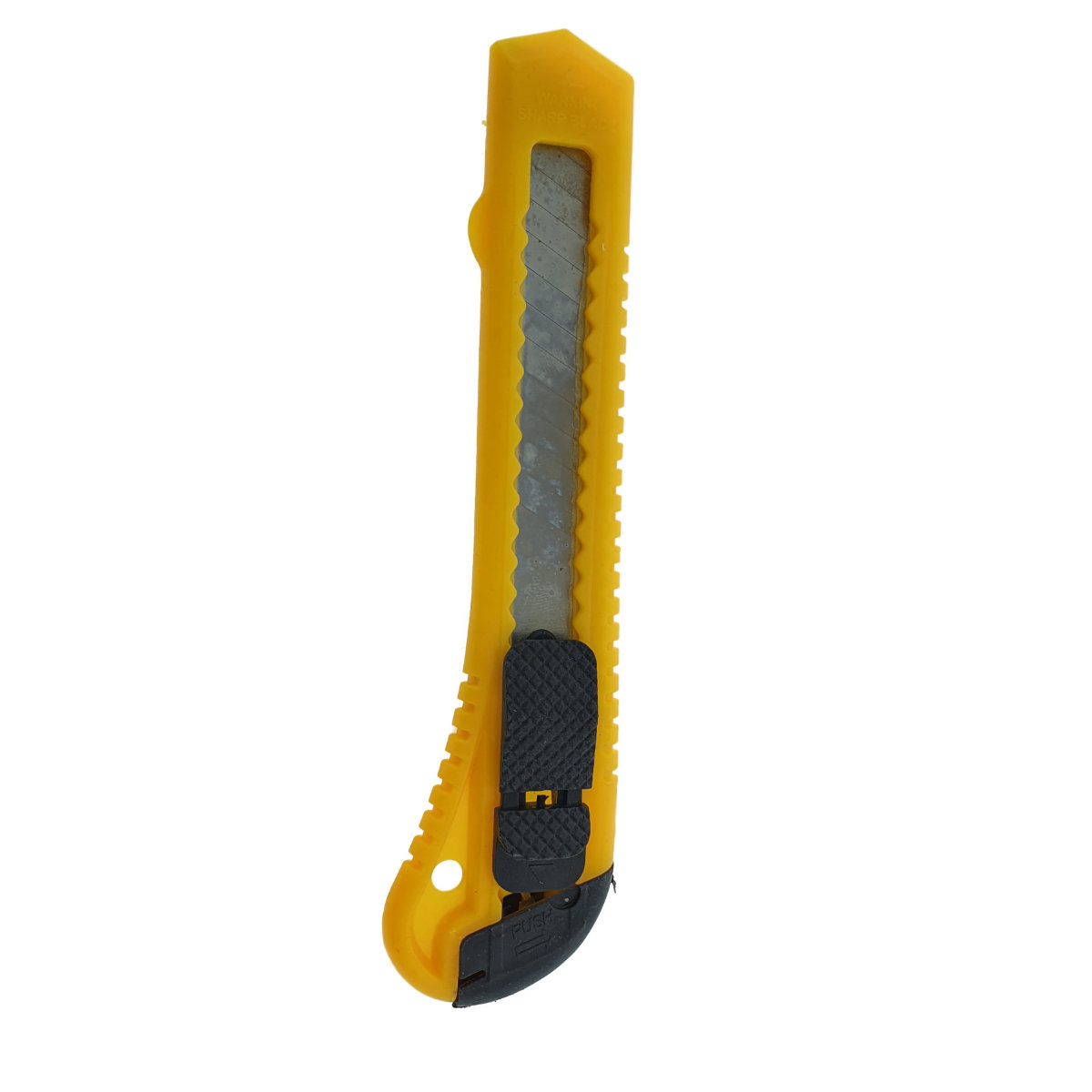 Cutter cu lama 80x19mm si maner plastic, FS-11469Y, 150 mm, galben [5]