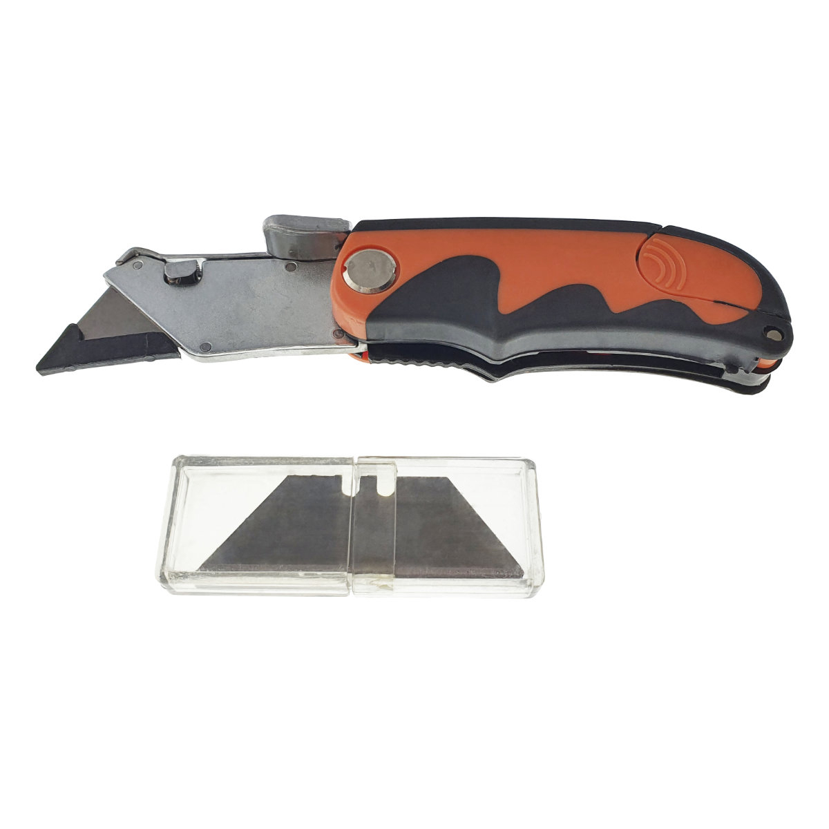Cutter profesional retractabil, cu 5 rezerve si rezervor, blocare automata, 150 x 30 x 20mm [5]