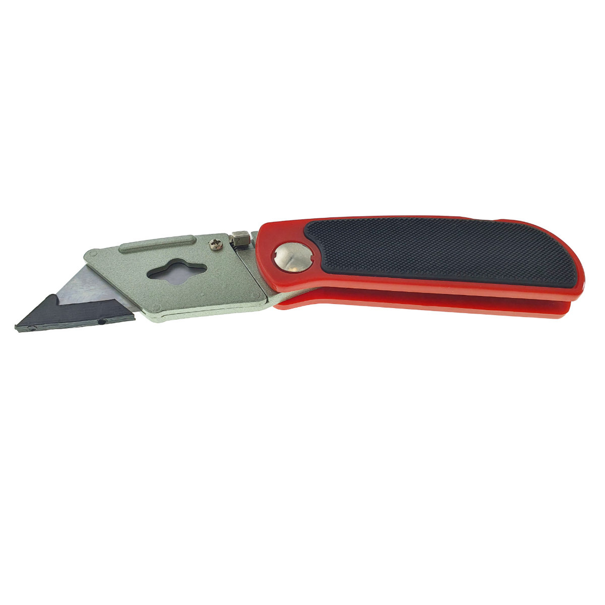 Cutter retractabil cu autoblocare si 5 rezerve, cu agatatoare, 150 x 25 x 20mm [9]