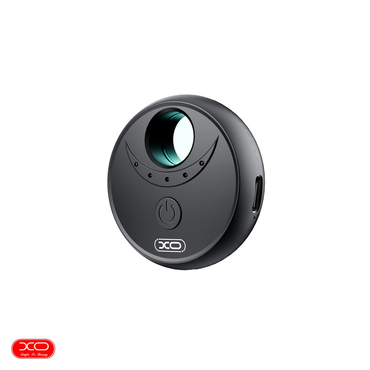 Detector de camere XO CRP02, echipat cu senzori pentru detectarea dispozitivelor de supraveghere, a dispozitivelor de ascultare si a altor sisteme electronice de monitorizare, Negru [1]