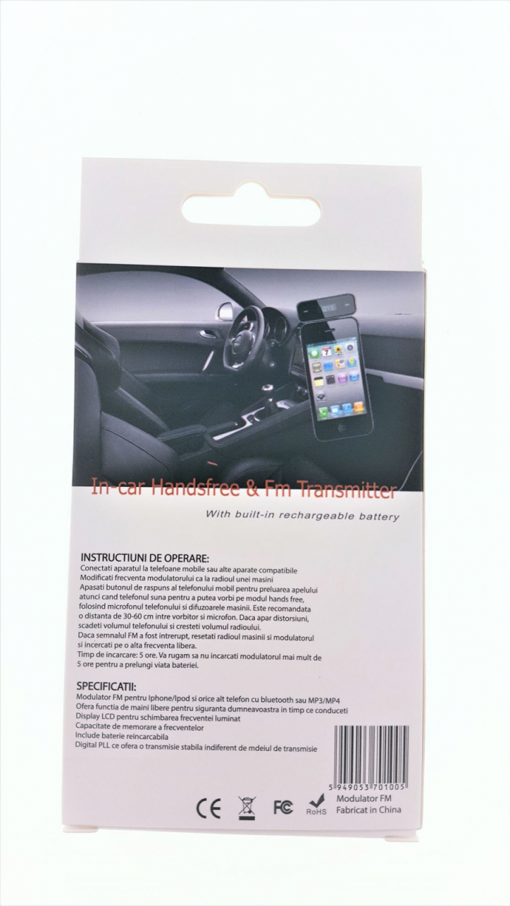 Digittex-Modulator FM pt smartphone, functia hands free [12]