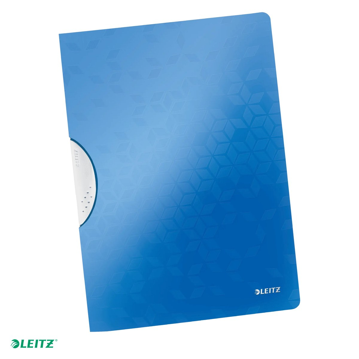 Dosar cu clip Leitz WOW ColorClip, PP, A4, capacitate 30 coli, pentru prezentare, albastru [1]