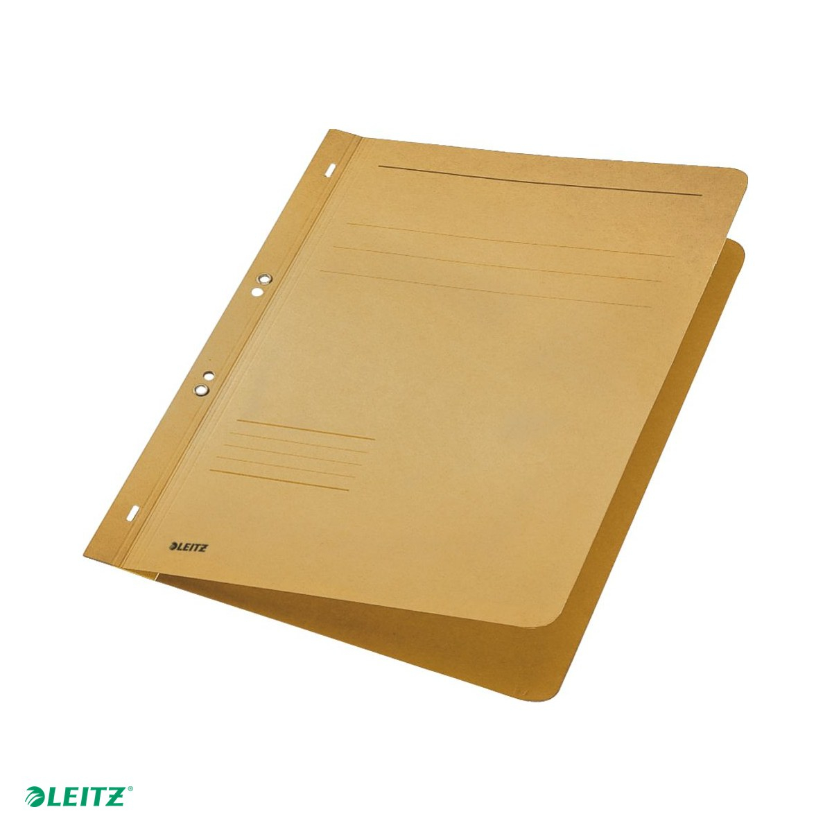 Dosar cu sina Leitz 1/1, carton, A4, cu capse, capacitate 170 coli, pentru arhivare, kraft [4]