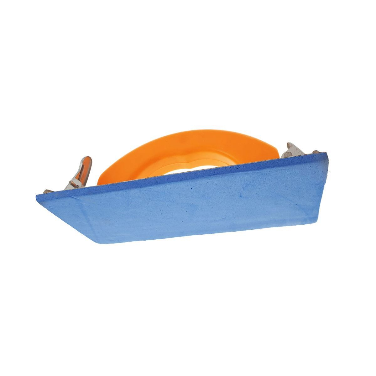 Drisca din metal cu burete FAE-30347, slefuitor 180x85mm , manual , cu maner de plastic si cleme laterale [7]