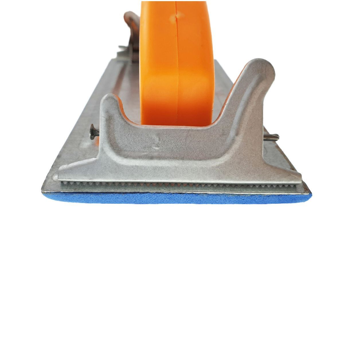 Drisca din metal cu burete FAE-30347, slefuitor 180x85mm , manual , cu maner de plastic si cleme laterale [8]