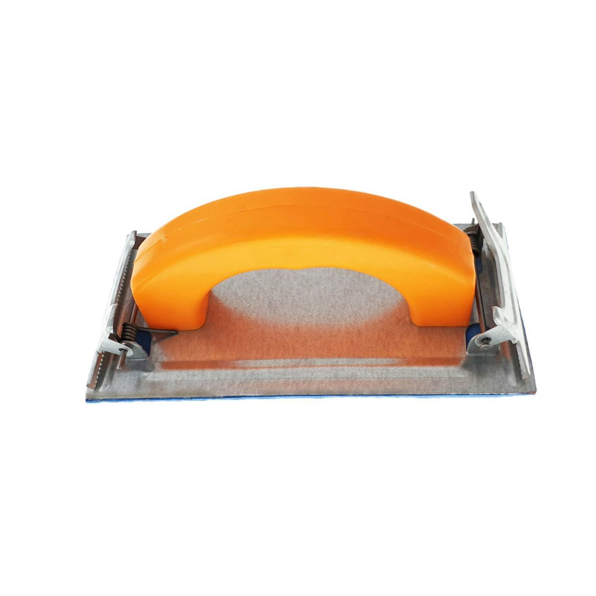 Drisca din metal cu burete FAE-30347, slefuitor 180x85mm , manual , cu maner de plastic si cleme laterale [6]