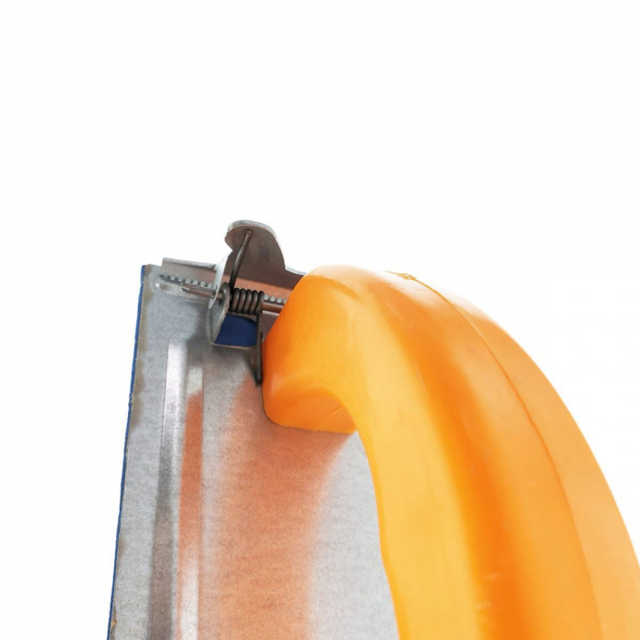 Drisca din metal cu burete FAE-30347, slefuitor 180x85mm , manual , cu maner de plastic si cleme laterale [5]