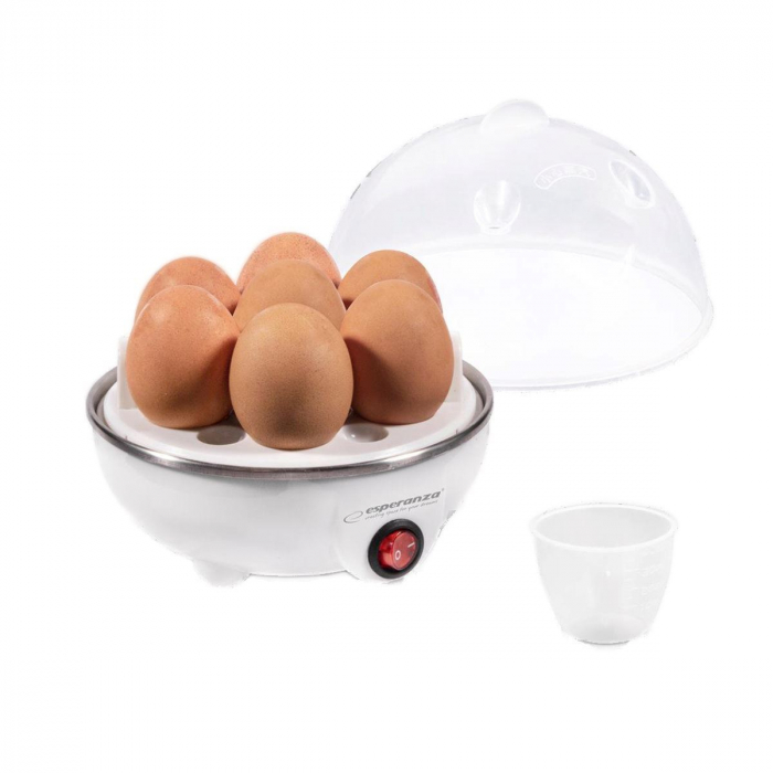 Fierbator de oua electric Egg Master EKE001,350W,1-7 oua,oprire automata,alb [2]