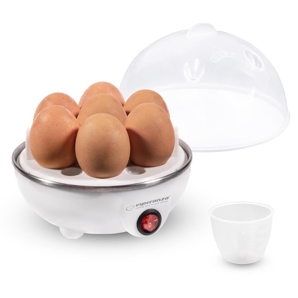 Fierbator de oua electric Egg Master EKE001,350W,1-7 oua,oprire automata,alb [7]