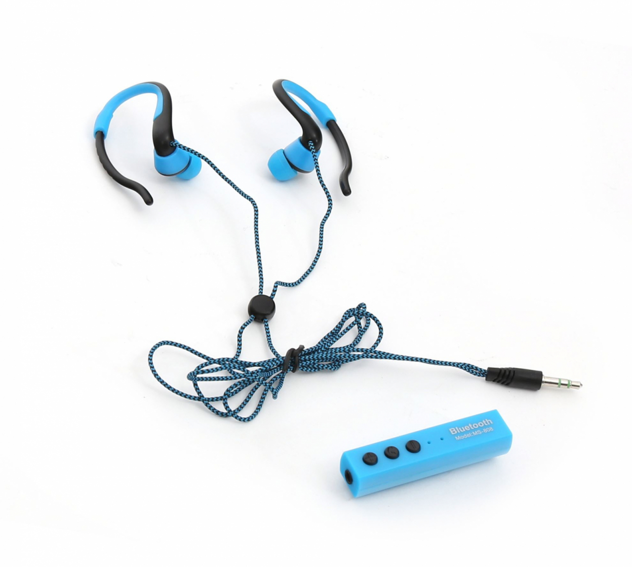 FIESTA EARPHONES BLUETOOTH +SELFIE SHUTTES FIS915 BLUE[43514] [5]