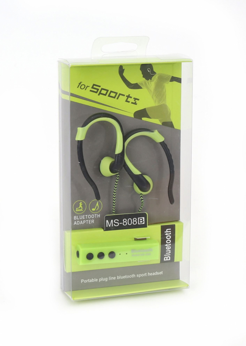 FIESTA EARPHONES BLUETOOTH +SELFIE SHUTTES FIS915 GREEN[43515] [2]