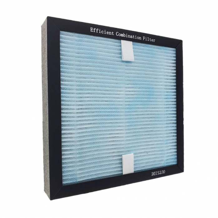 Filtru de aer EHP001SP Breeze, 3in1 pre-filtru, filtru Hepa si filtru de carbon activ, 152x152x25mm [2]