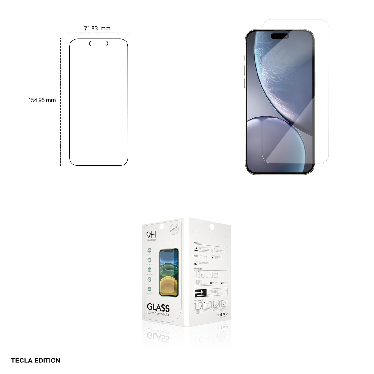 Folie sticla temperata 2,5D pentru Apple iPhone 15 Pro Max [7]