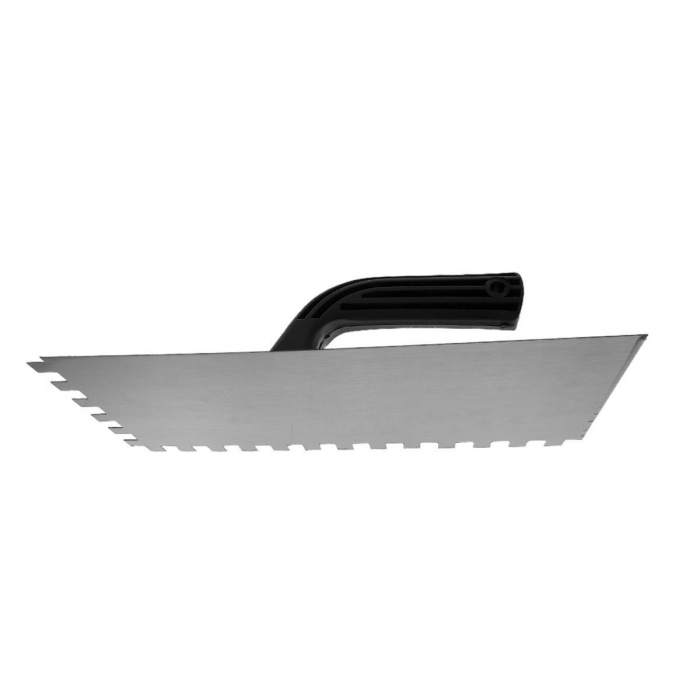 Gletiera Flores din inox, cu dinti 10mm,FS-11182,270x125mm [2]