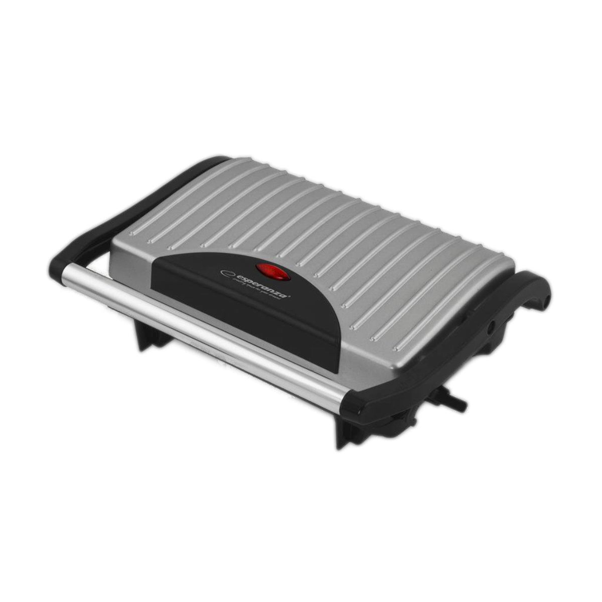 Gratar electric Esperanza EKG005 Pizzaiola, 750W, 145x230mm, negru cu argintiu [5]