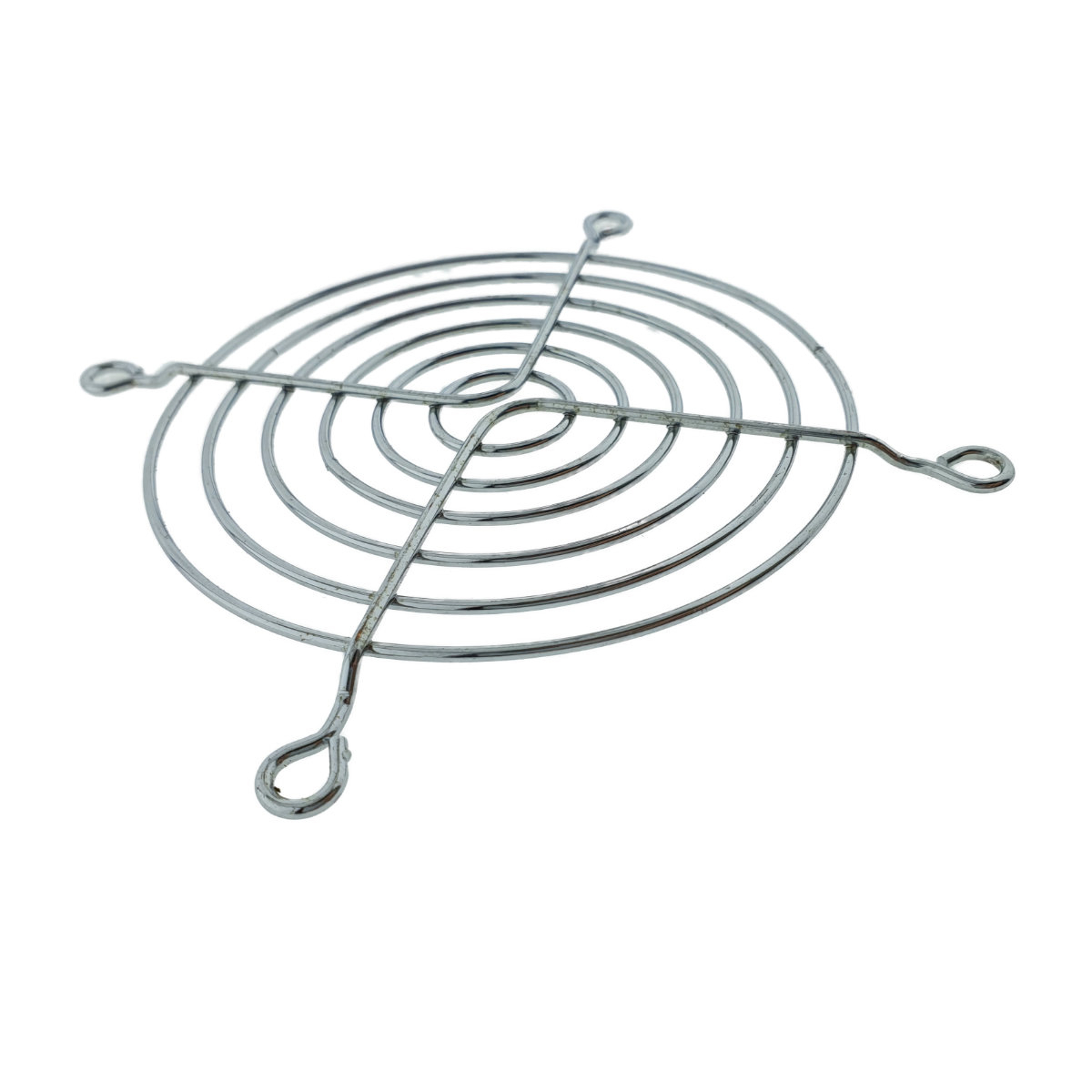 Grila de protectie ventilator 92 mm, din otel, argintie [2]
