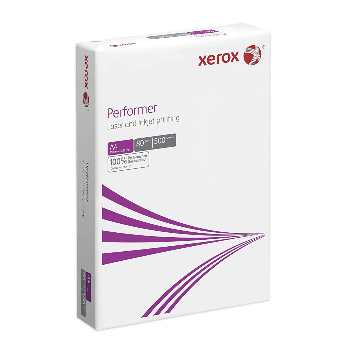 Cutie cu 5 x top hartie copiator Xerox Performer 003R90649, A4, 80g/mp, 500 coli/top [2]