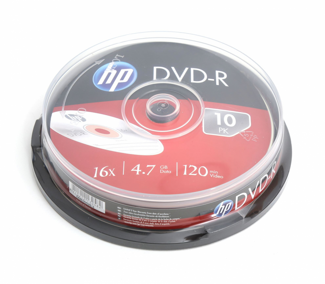 HP - DVD-R, 4.7Gb, 16X , HP , Cake Box , 10 buc / pret/set [2]