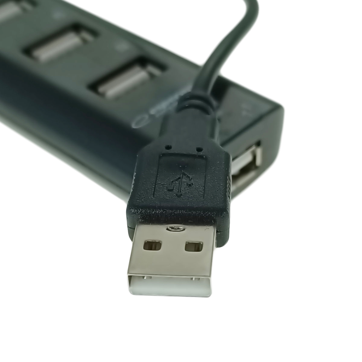 HUB USB cu 4 porturi, interfata USB 2.0, Esperanza 76860, cablu de 78cm, negru [3]