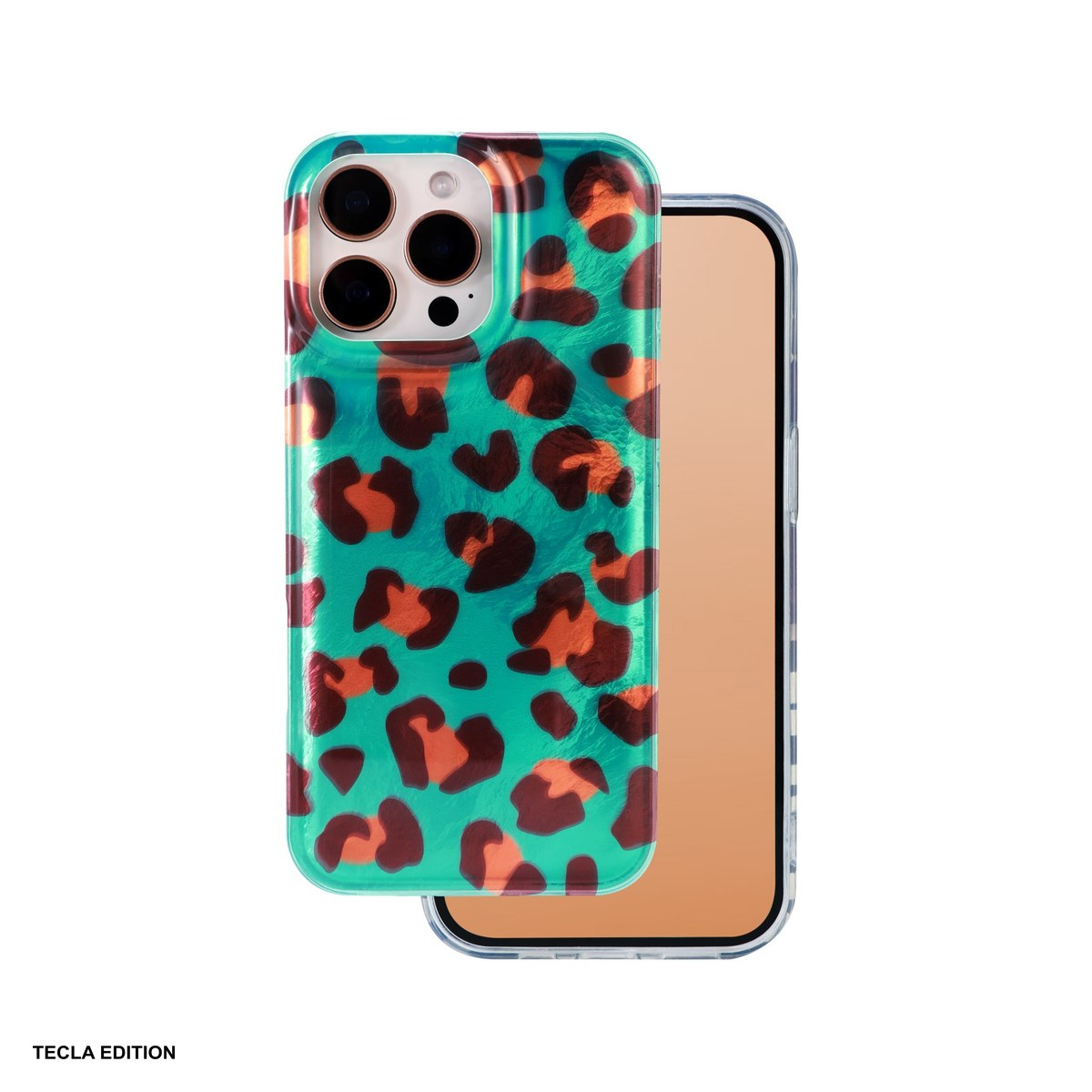 Husa Animal Print Crazy Cheetah pentru Apple iPhone 15 Pro, Carcasa, Multicolor [1]