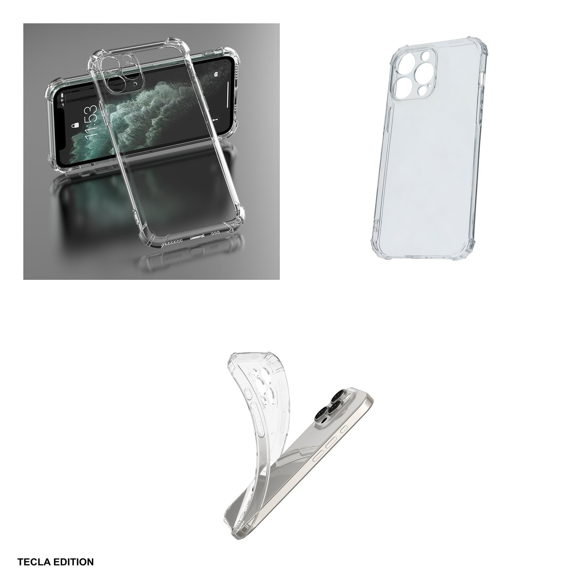 Husa Anti Shock 1,5 mm pentru Apple iPhone 14 Pro Max, Carcasa, Transparent [4]