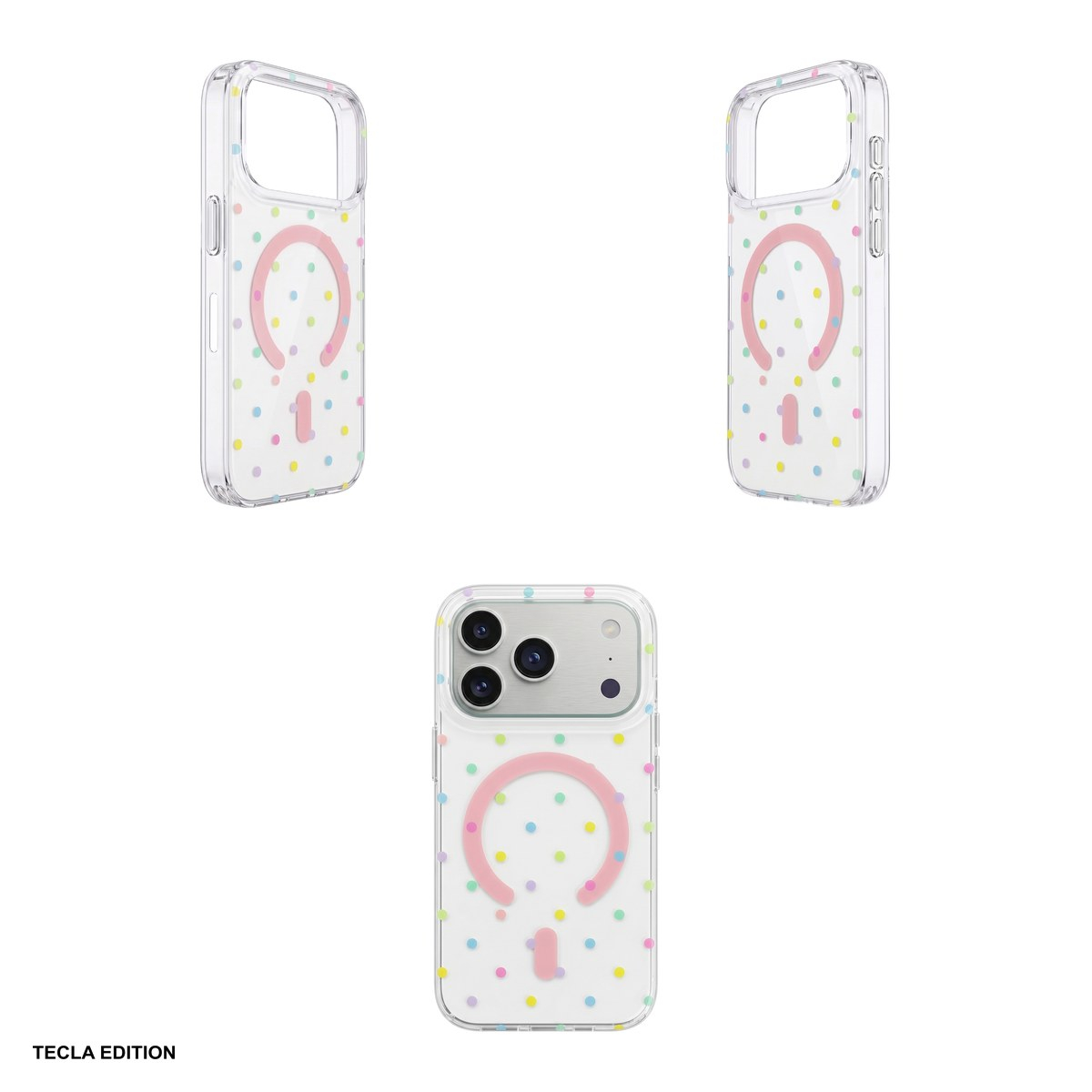 Husa Bubble Dots Mag pentru Samsung Galaxy S24, Galaxy S25, Carcasa magnetica, Alb [4]
