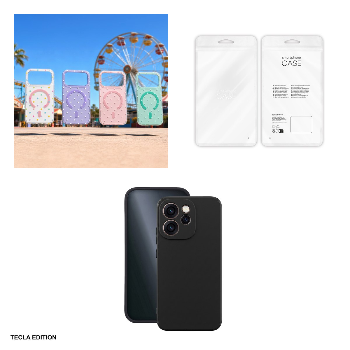 Husa Bubble Dots Mag pentru Samsung Galaxy S26 Ultra, Carcasa magnetica, Roz [5]