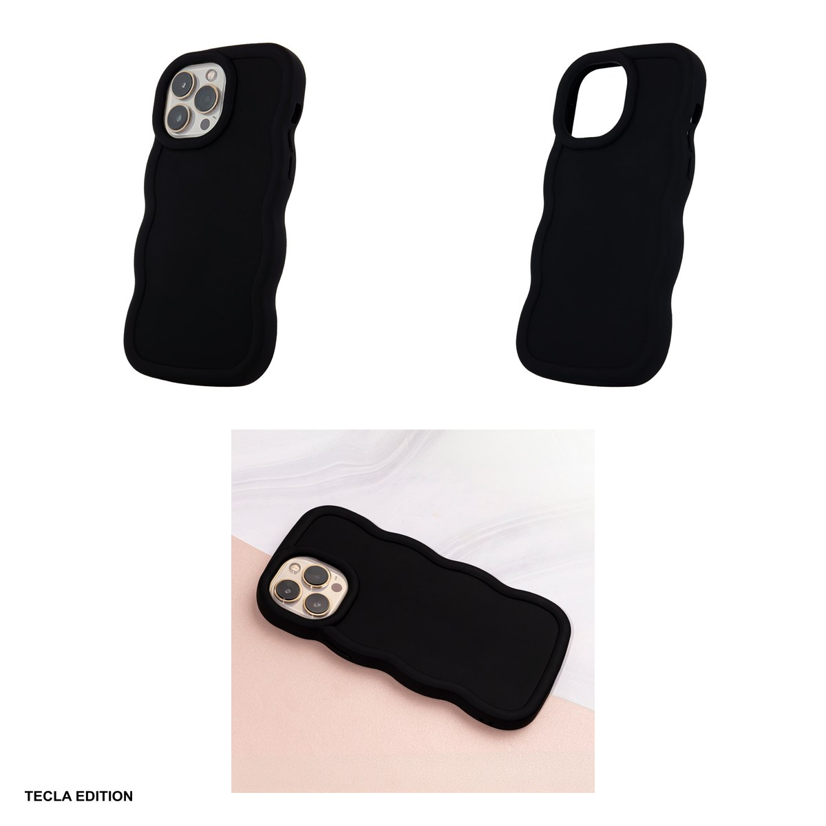 Husa Candy pentru Samsung Galaxy S22 5G, Carcasa, Negru [4]
