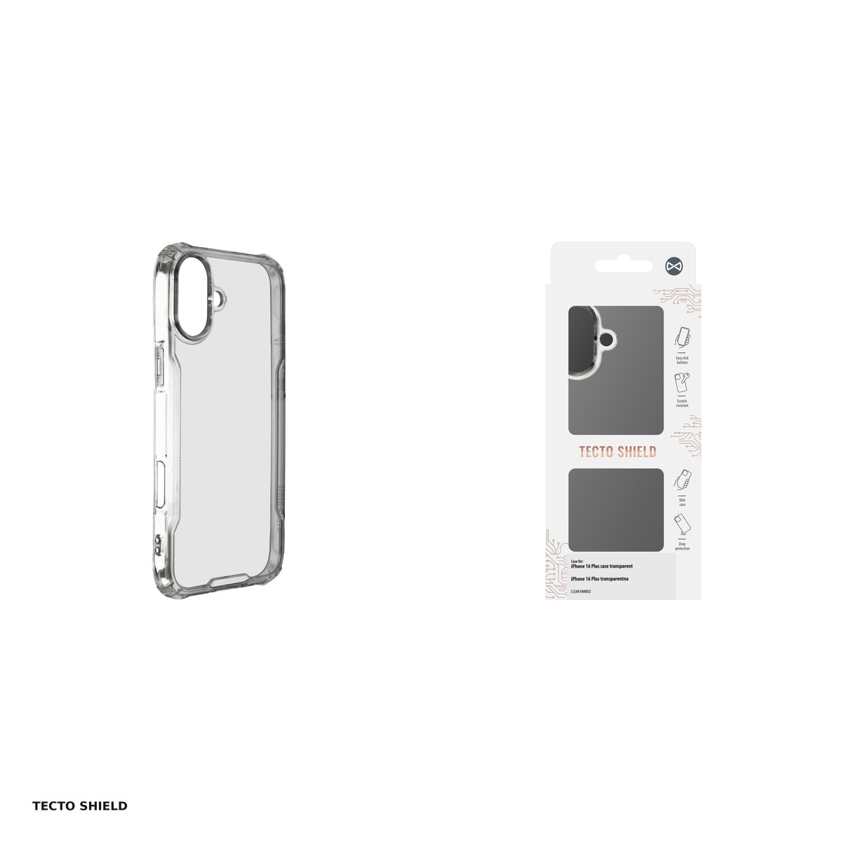 Husa Clear Handle pentru Apple iPhone 16 Plus, Carcasa, Transparent [4]