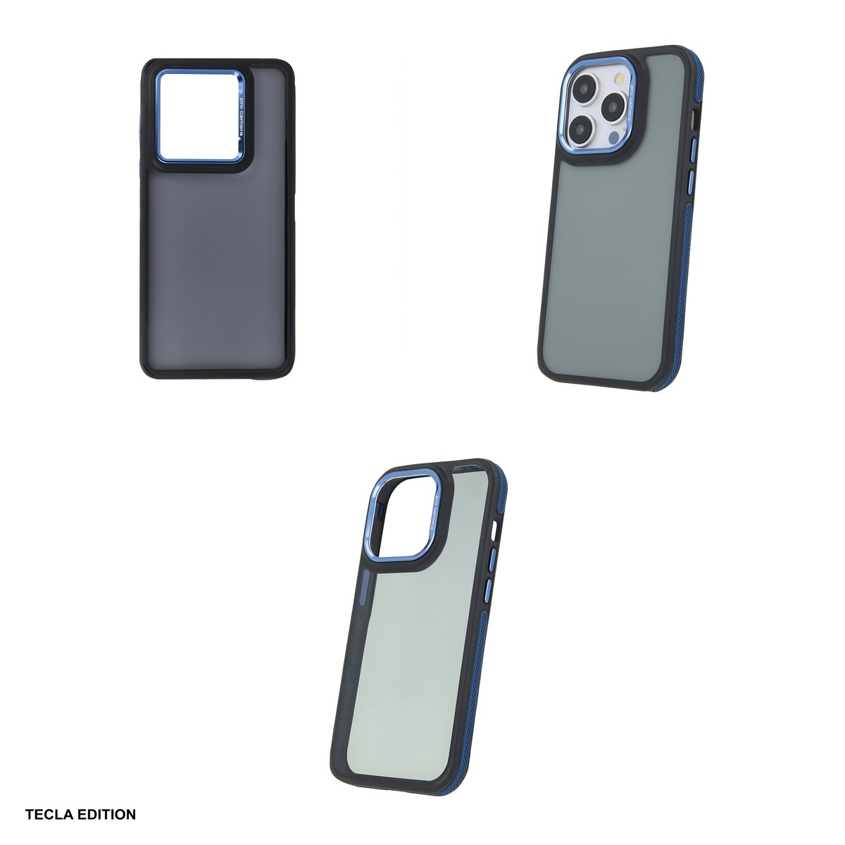 Husa Crystal Black pentru Xiaomi Redmi Note 14 5G, Carcasa, Albastru [4]