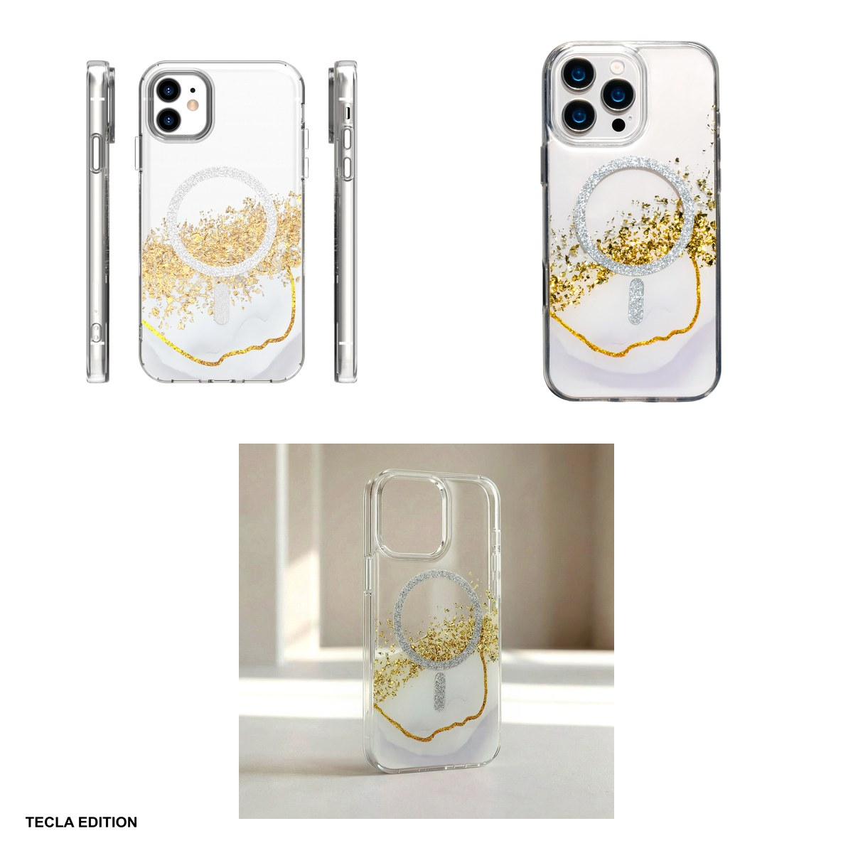 Husa Epoxy Mag pentru Apple iPhone 11, Carcasa magnetica, Alb [8]