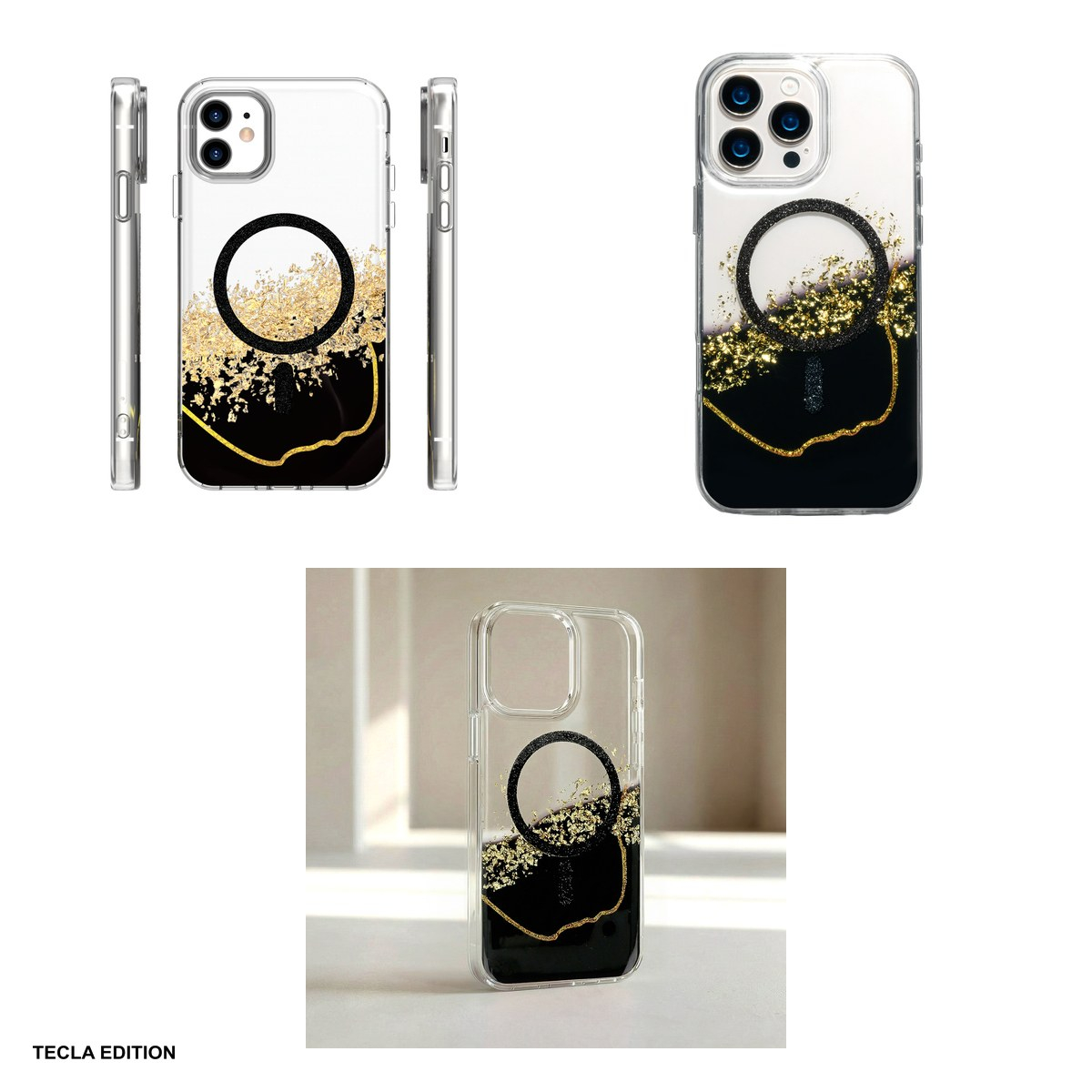 Husa Epoxy Mag pentru Apple iPhone 11, Carcasa magnetica, Negru [8]