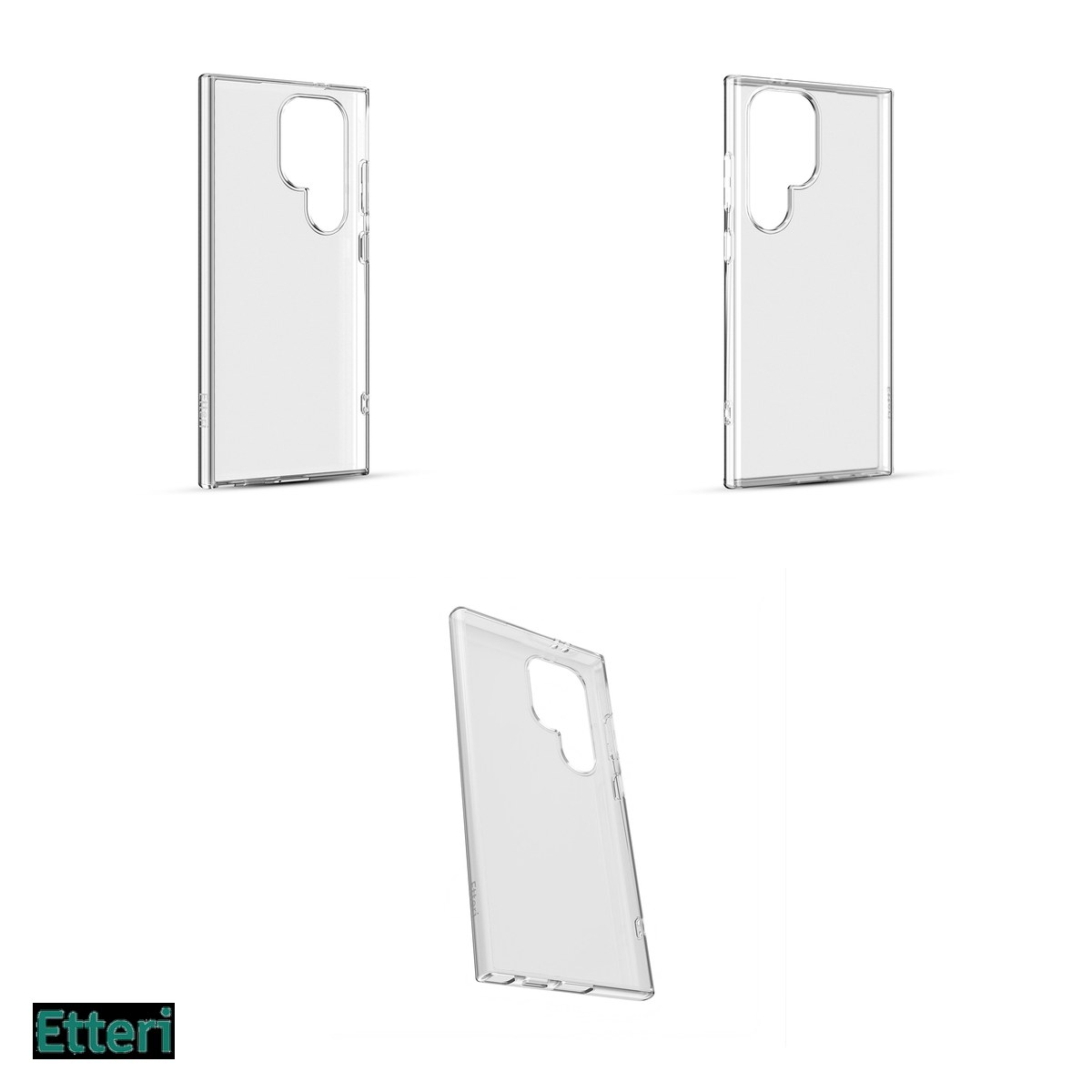 Husa Etteri Clear pentru Samsung Galaxy S24 Ultra, Carcasa, Transparent [4]
