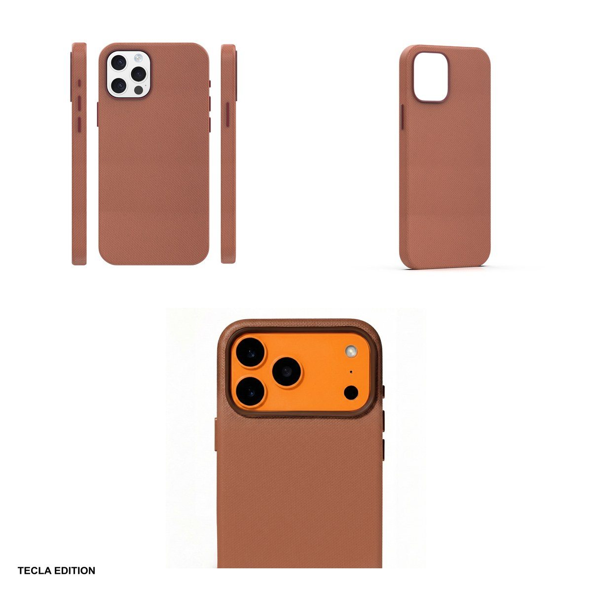 Husa Etteri Elegant Mag pentru Apple iPhone 12 Pro, iPhone 12, Carcasa magnetica, Maro [8]