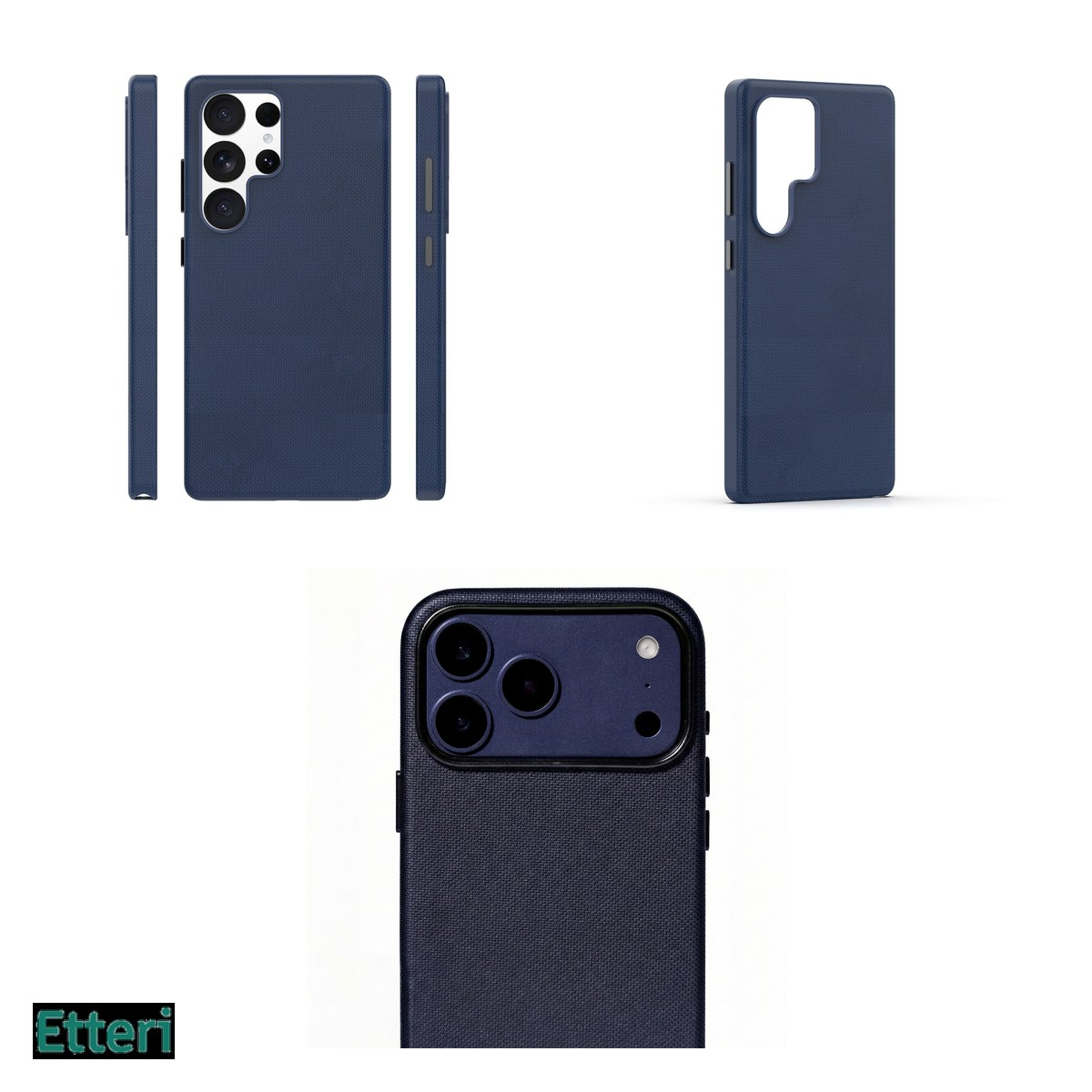 Husa Etteri Elegant Mag pentru Samsung Galaxy S26 Ultra, Carcasa magnetica, Albastru inchis [4]