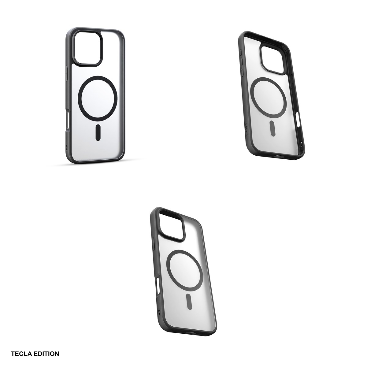 Husa Etteri Matt Mag pentru Apple iPhone 16 Pro Max, Carcasa magnetica, Negru [6]