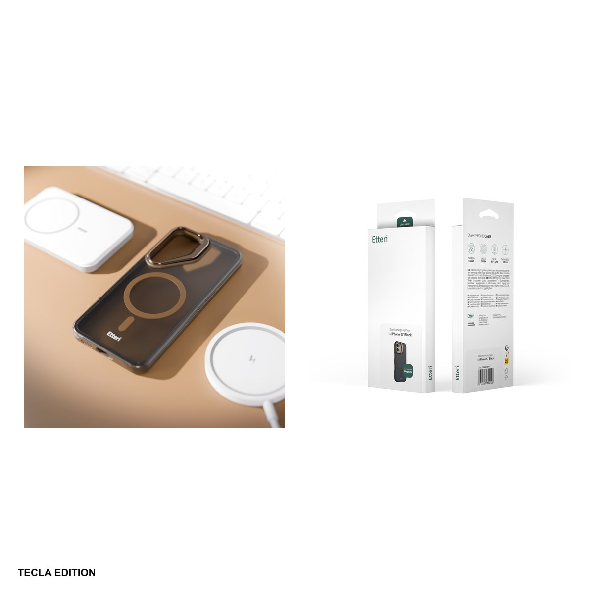 Husa Etteri Morning Fog pentru Samsung Galaxy S26, Carcasa magnetica, Maro [6]