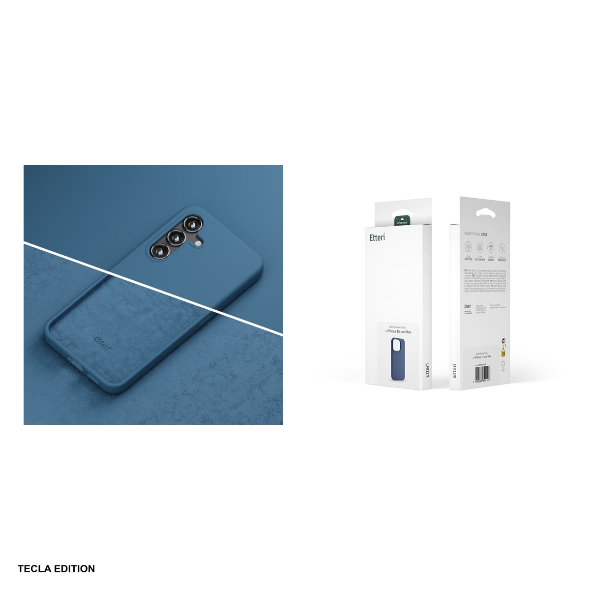 Husa Etteri Silicone Mag pentru Samsung Galaxy A57 5G, Carcasa magnetica, Albastru [6]