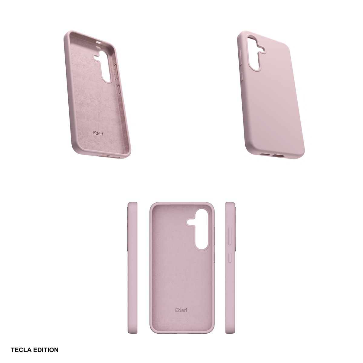 Husa Etteri Silicone Mag pentru Samsung Galaxy S25 Edge, Carcasa magnetica, Roz [5]