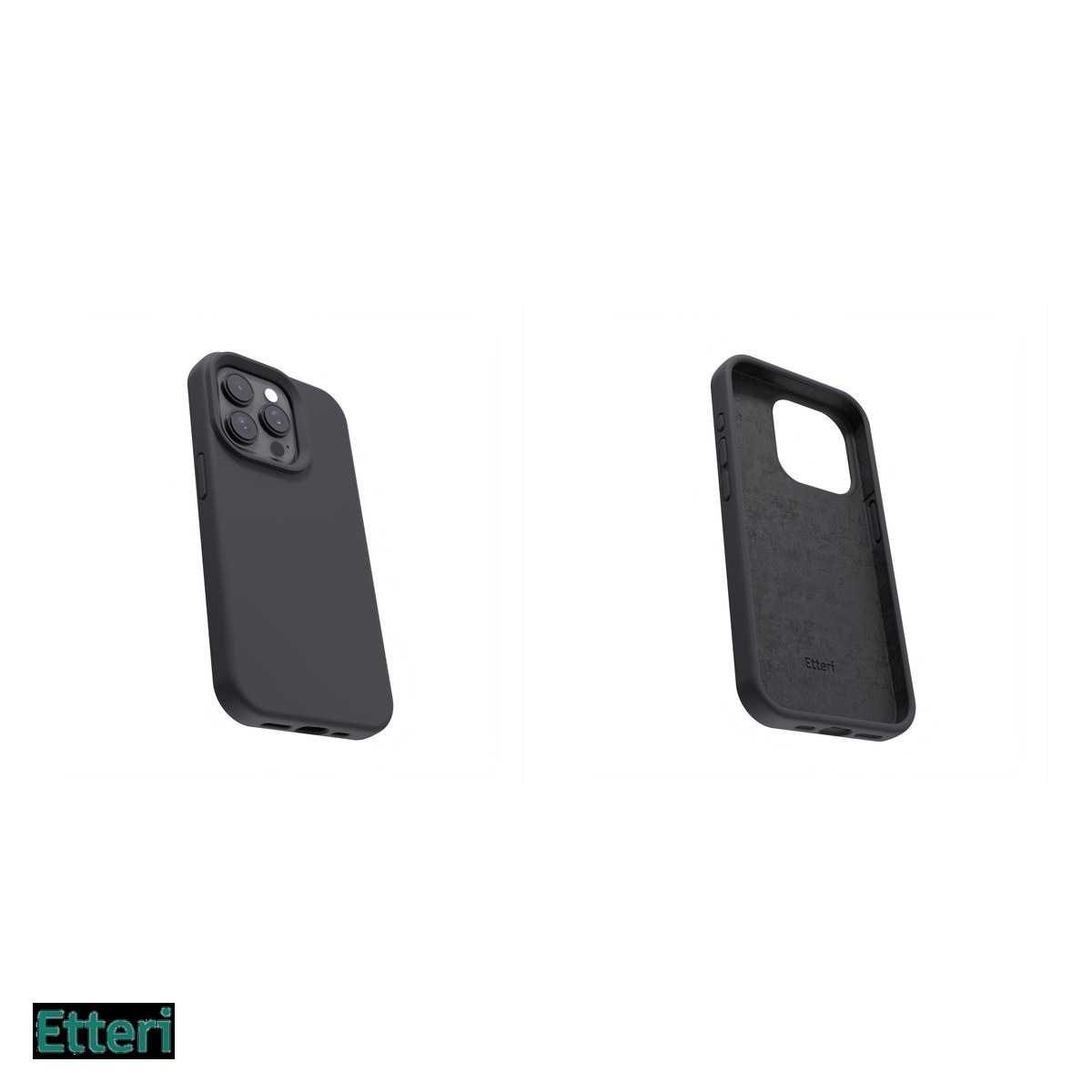 Husa Etteri Silicone pentru Samsung Galaxy A25 5G (Global), Carcasa, Negru [5]